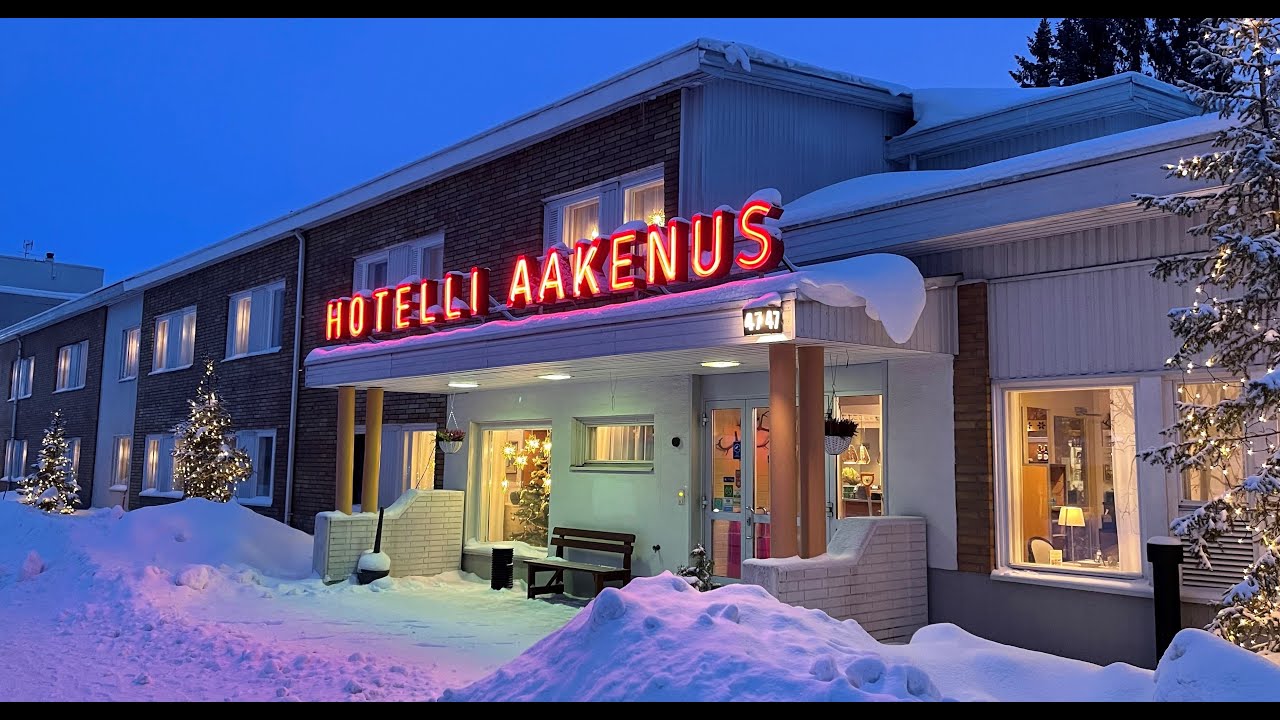 Hotel Aakenus Rovaniemi Lapland: quality family hotel in hometown of Santa Claus in Finland