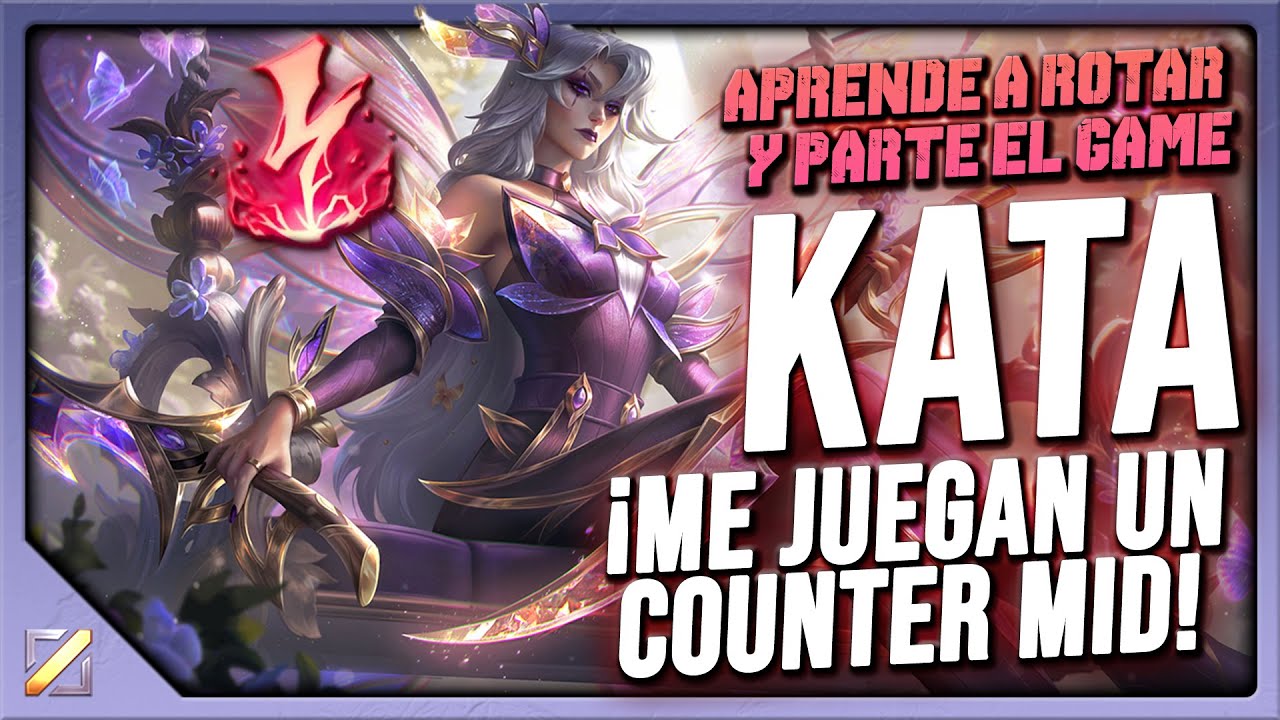 😶‍🌫️ JUEGA KATARINA MID COMO PROFESIONAL S14 en ESPAÑOL 😶‍🌫️ - ¡¡DESTRUYO A MI COUNTER DIRECTO!! 🥵
