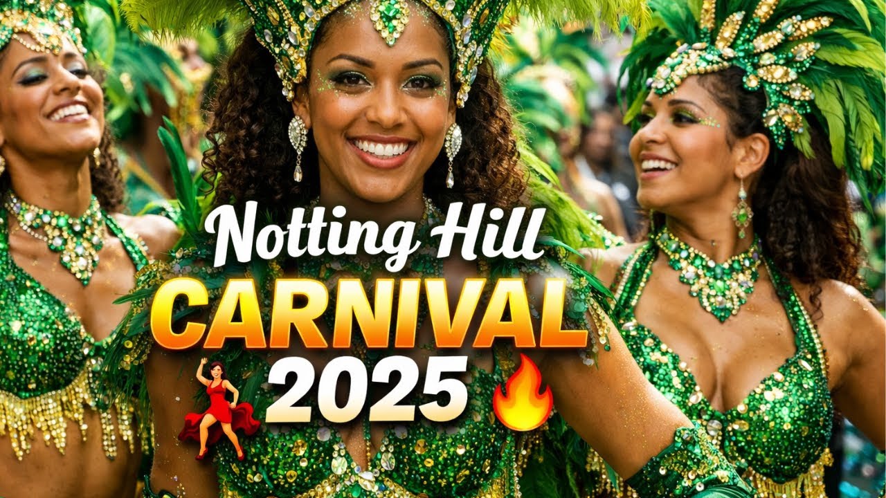 Notting Hill Carnival 2025 – Best Moments & Street Highlights 💃🔥