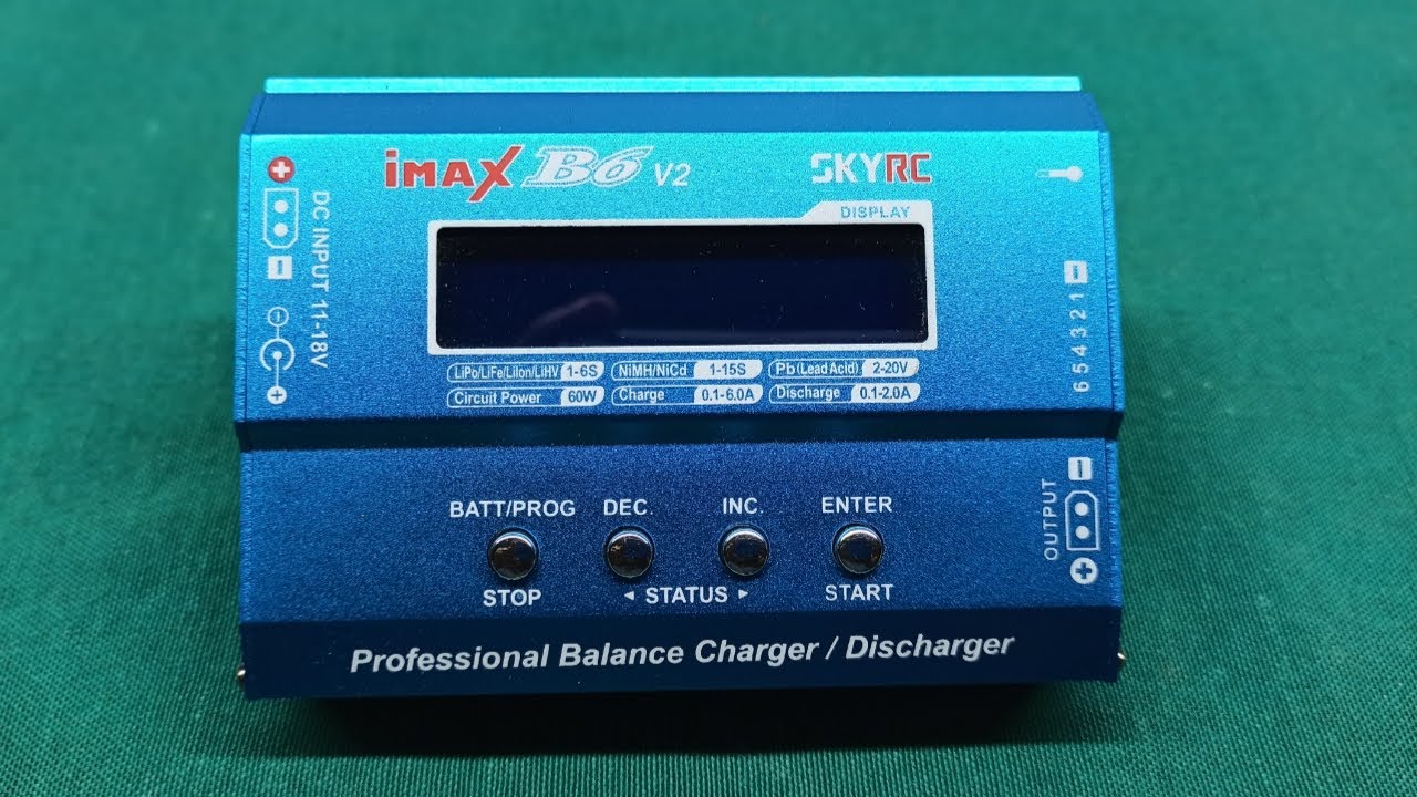 SkyRC IMAX B6 V2 60W Multifunction Battery Charger Review