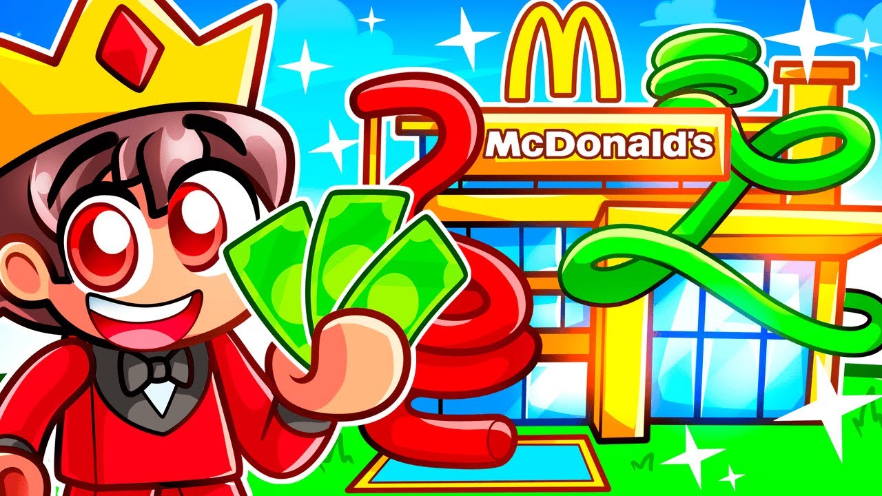 Я потратил 945 456 долларов на лучший роскошный McDonald's в Roblox!