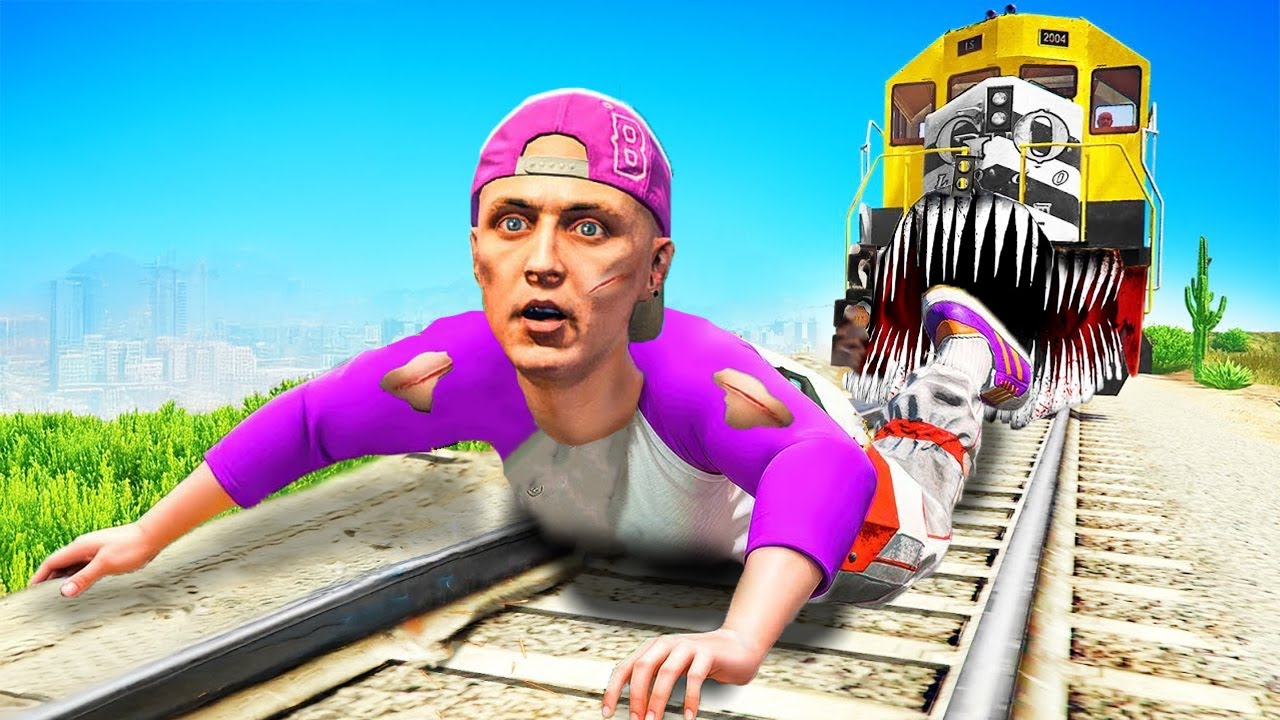 TRENUL ma MANANCA in GTA 5!