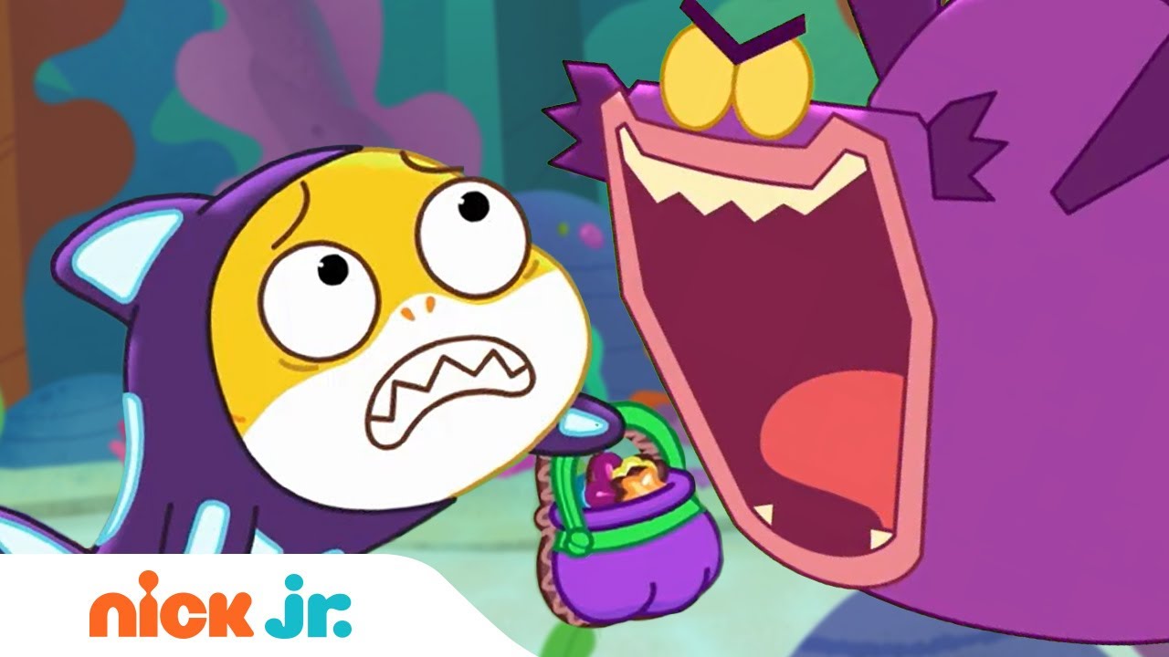 Baby Shark Searches for the Treat Goblin! | Baby Shark's Big Show! | Nick Jr.