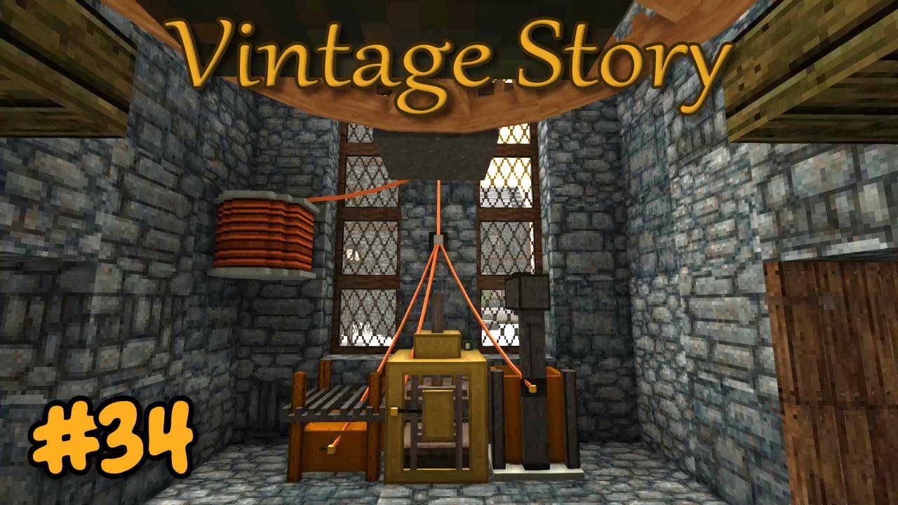 Vintage Engineering Part 1 - E34 - Season 2 - Modded Vintage Story