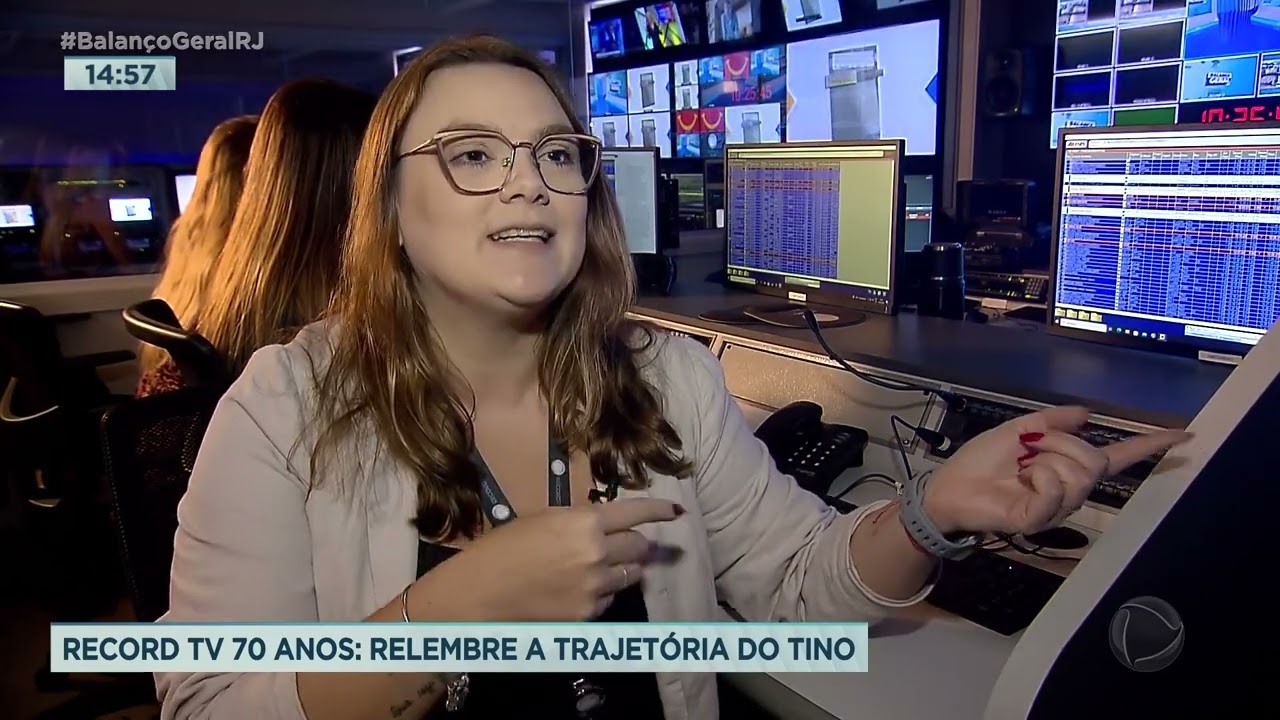 Relembre a trajetória de Tino Junior no aniversário de 70 anos da Record TV