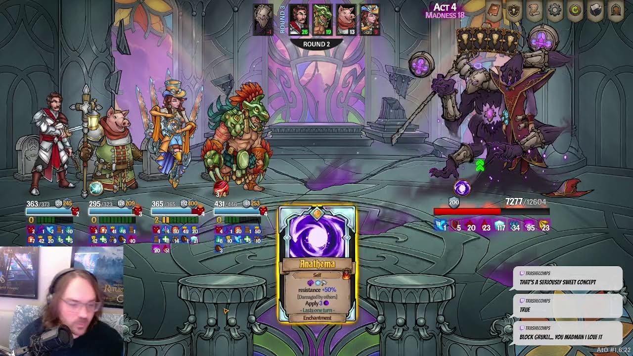 Paladin Build - M16 - No Block, Sanctify used for Healing.