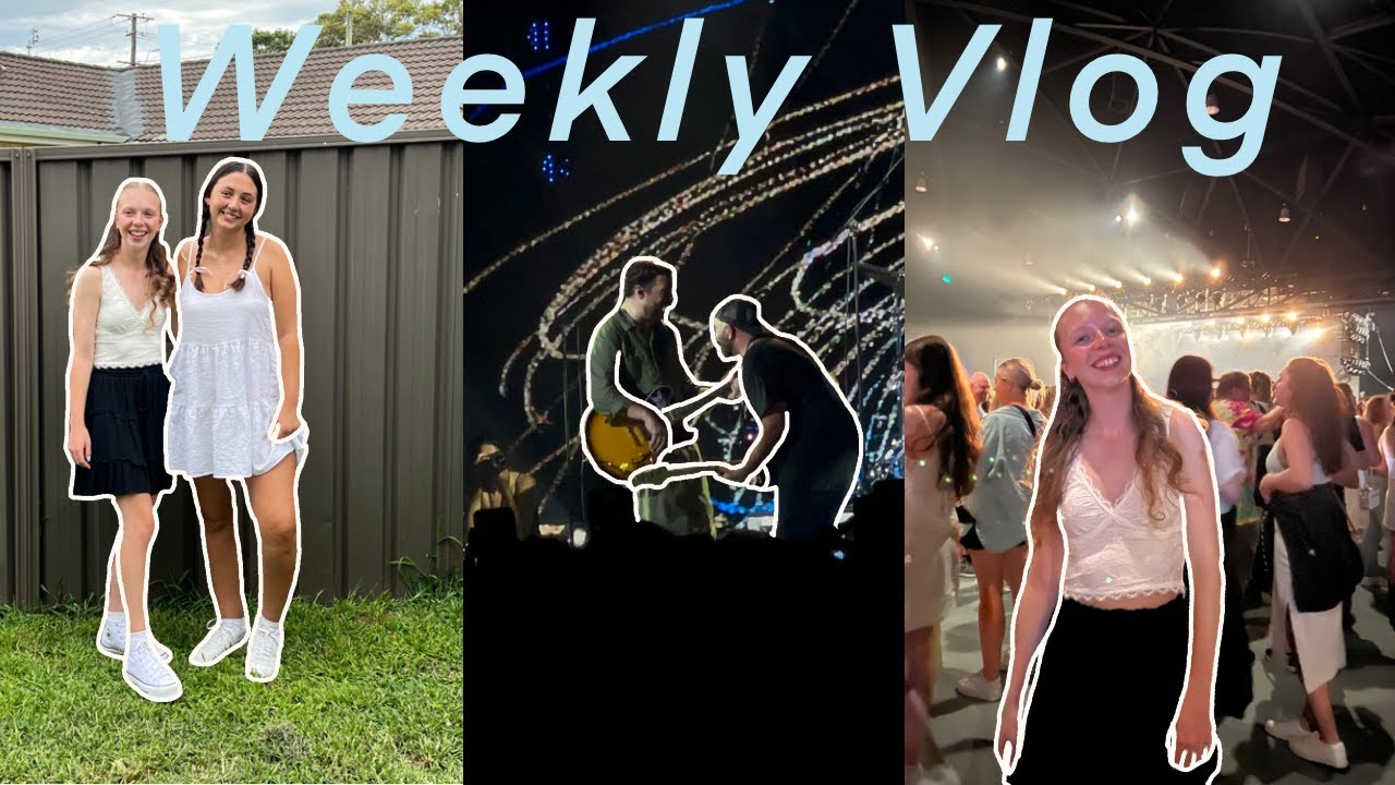 WEEKLY VLOG | Noah Kahan & What I Read in a Week🌷✨