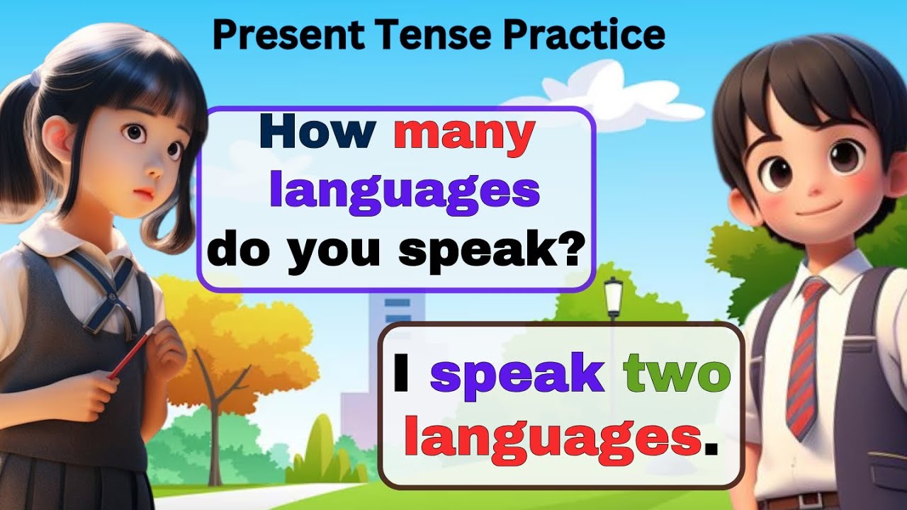 English Conversation Practice for Beginners | Present Tense Practice | English Speaking Practice