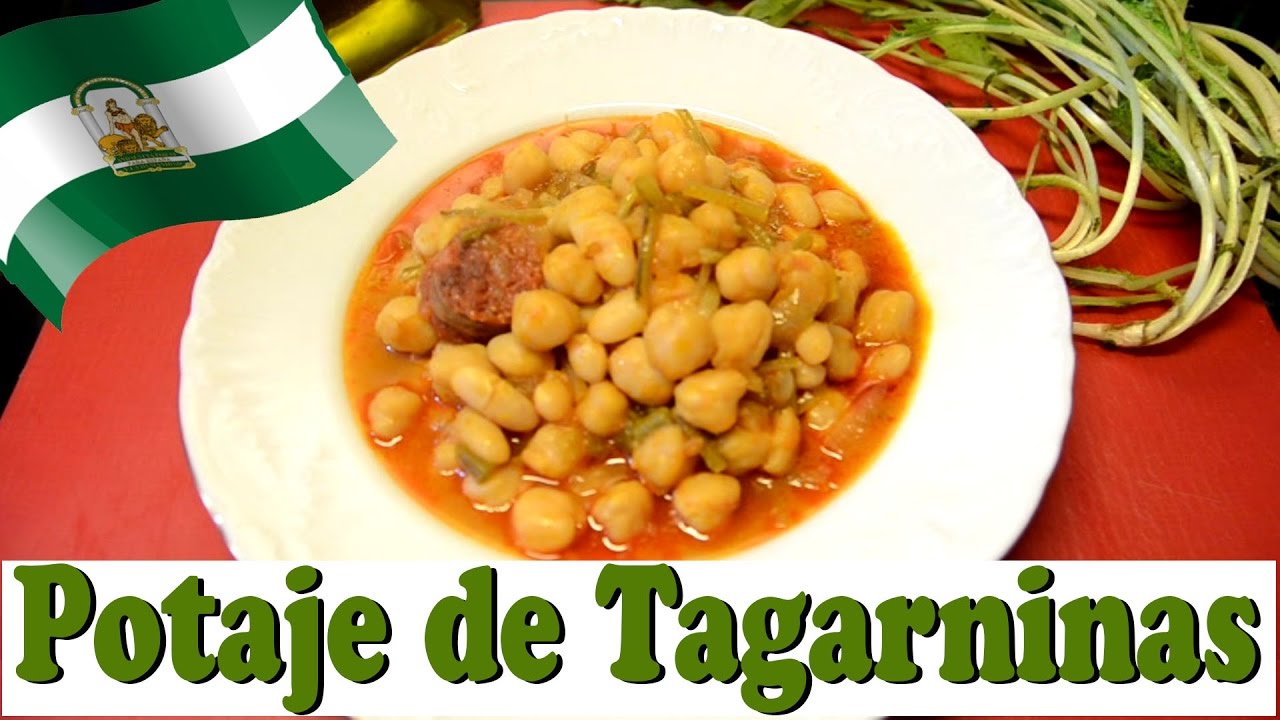 Potaje de Tagarninas. Las Recetas del Hortelano