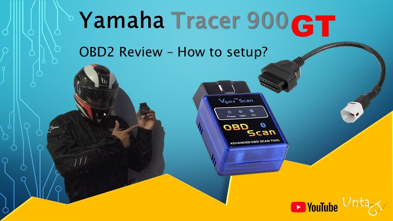 Yamaha Tracer 900 GT OBD2 Connection With Torque Pro Apps