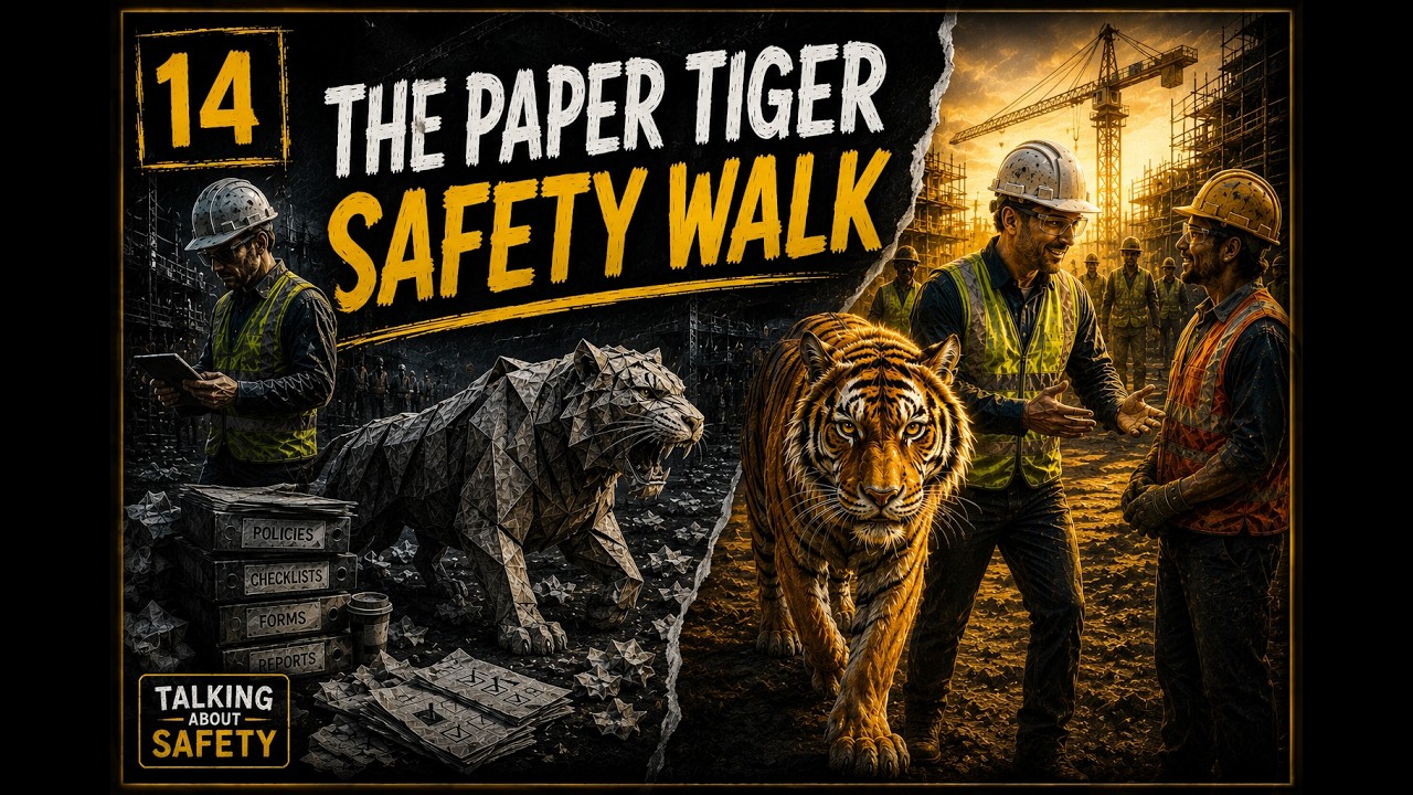 Paper tiger safety walk | Talking About Safety E14