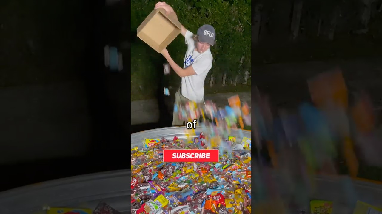 World's Largest Bowl Of Halloween Candy