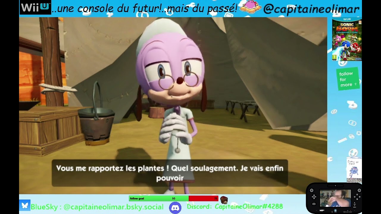 [FR/ENG] Sonic BOOM sur ma WiiU! LA SUITE de la DECOUVERTE !