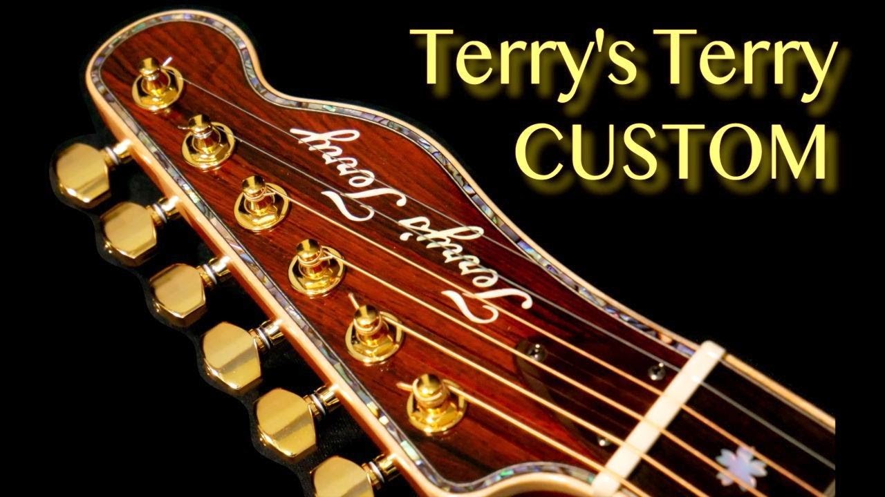 遂に完成！Terry&rsquo;s Terry TS CUSTOM &rdquo;OTTO REAR SPECIAL 2022&rdquo; テリー中本（完全予約制 名古屋アコギ専門店 オットリーヤギター）