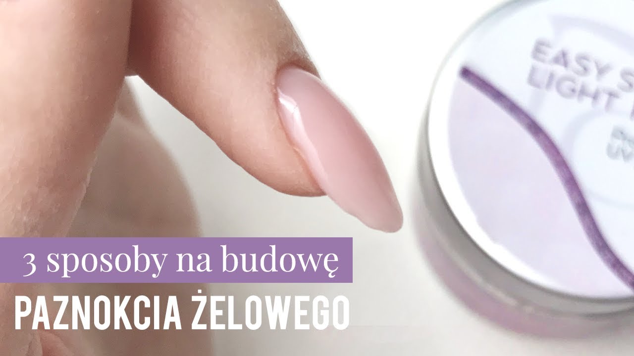 Przedłużanie Paznokci Żelem : Budowa paznokcia żelowego NA 3 SPOSOBY + ROZDANIE 🎁