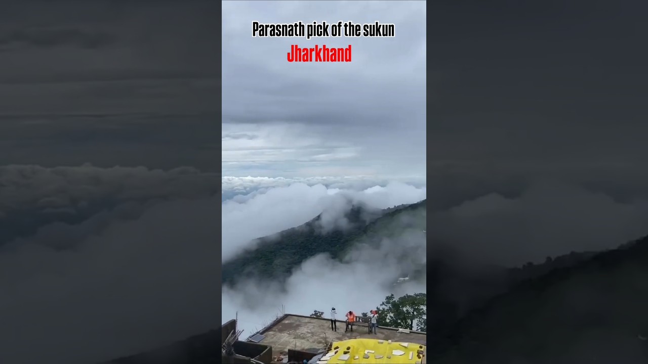 Scenic views of Parasnath Hill, TemplePeaceful mandir atmosphere, Spiritual vibes + nature&rsquo;s beauty