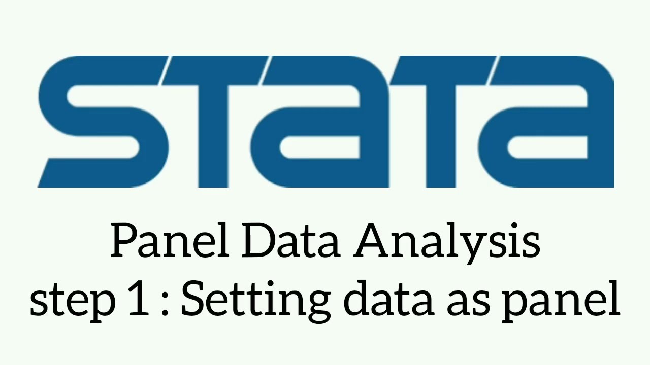 How to setting Panel Data in STATA