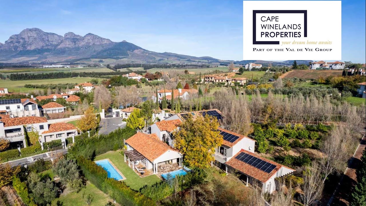 Refined Living in Five-Bedroom Home in Winelands Estate | For Sale | Cape Winelands Properties