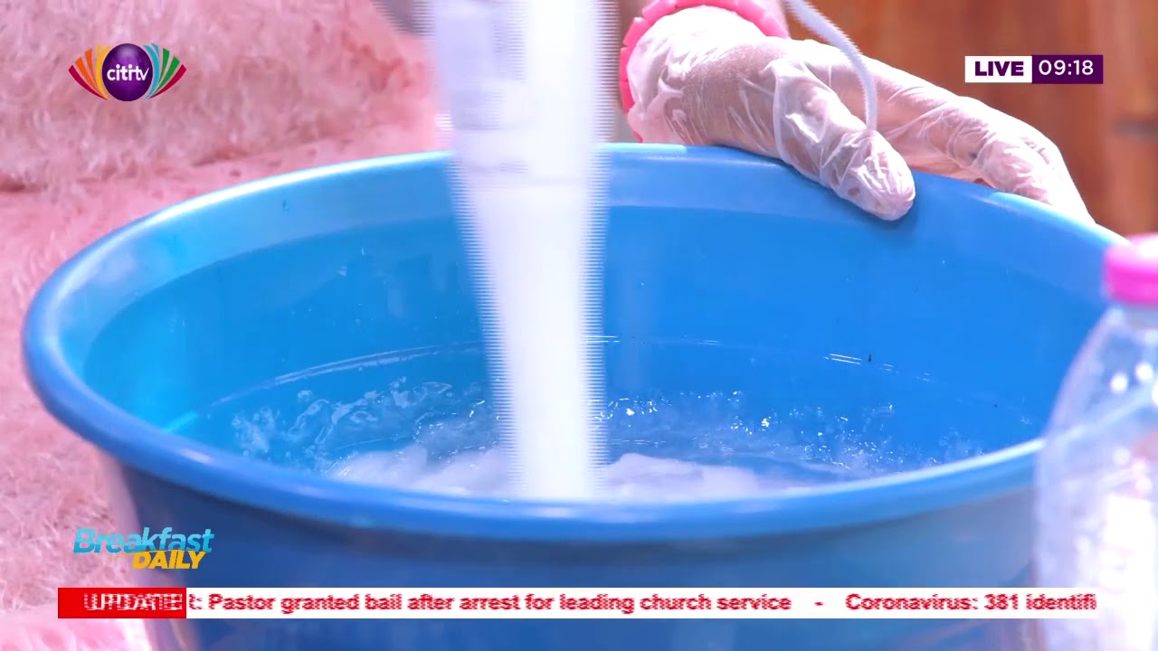 How to make a homemade sanitizer | Citi Tube