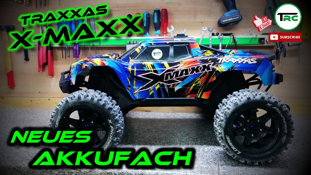 Traxxas X-Maxx bekommt ein neues (besseres) Akkufach