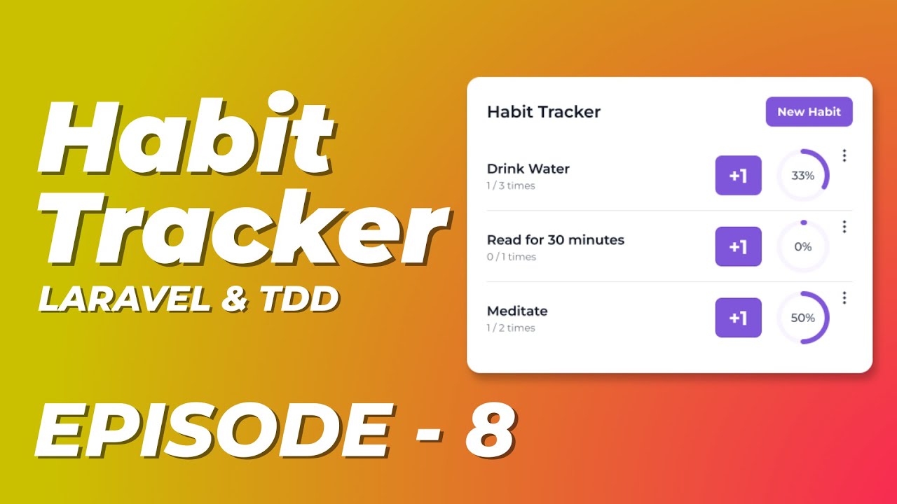 Habit Tracker - Episode 8: Pinia Stores with TDD
