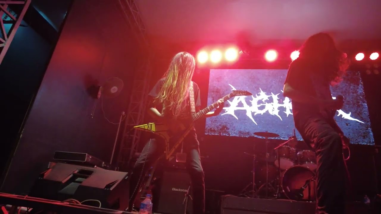 Aghor - Raining Blood cover(vader version) at Brutal Deathfest, Butwal.