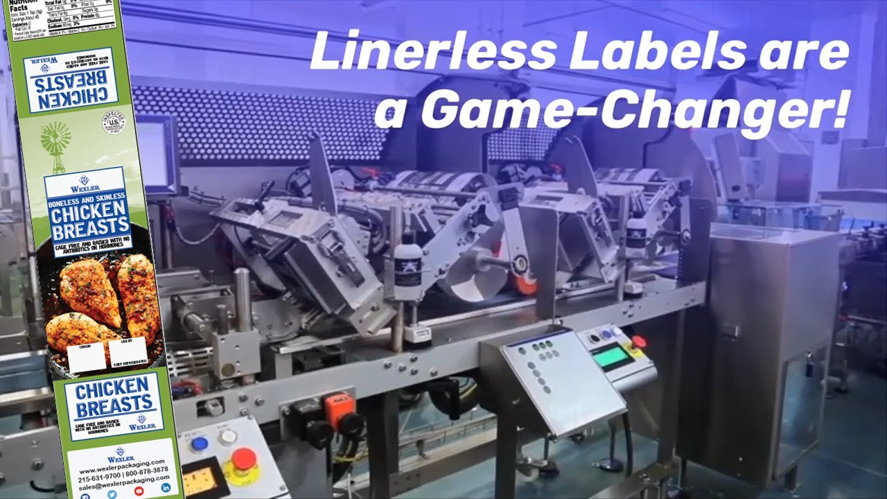 Linerless Labeling with the Nobac 500: Less Waste for Food Industry Labeling