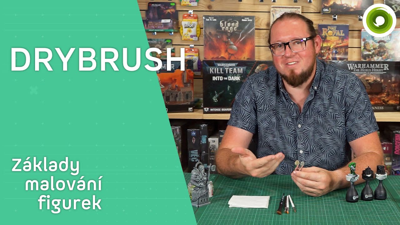 Z&aacute;klady malov&aacute;n&iacute; figurek &ndash; technika drybrush
