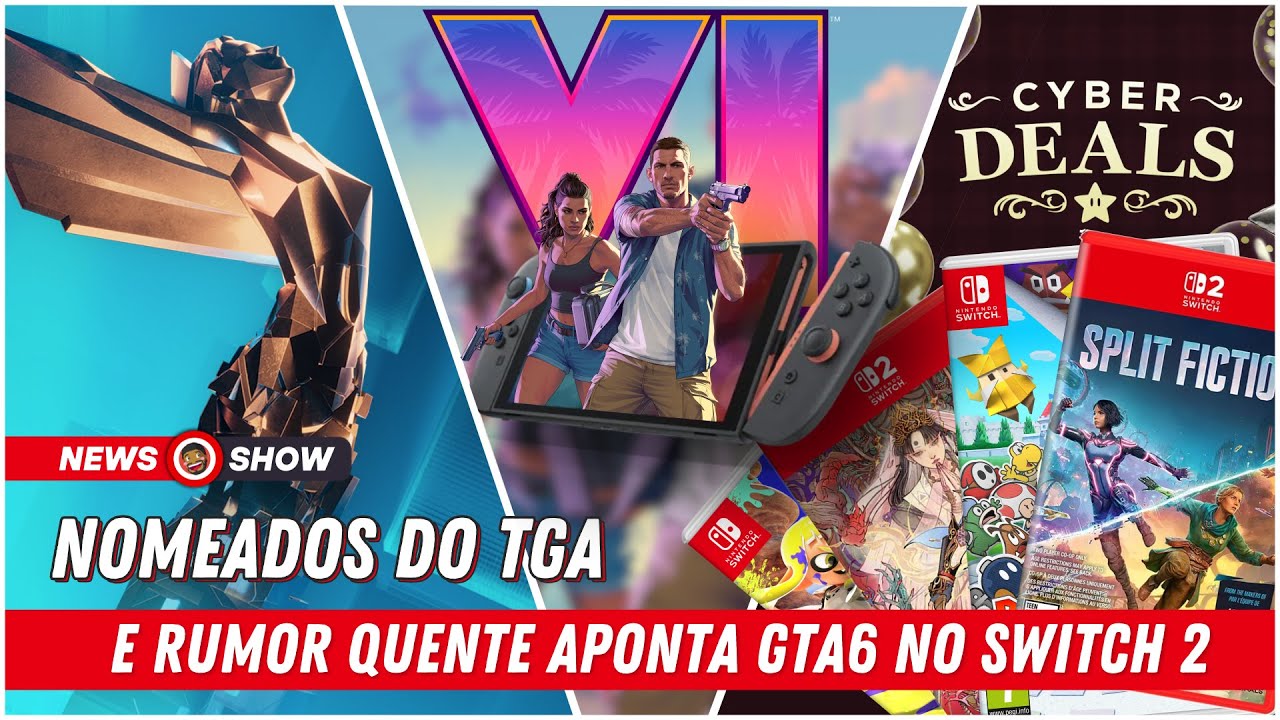 RUMOR QUENTE afirma que GTA 6 vem aí | BLACK FRIDAY começou na eShop! Veja antes de comprar!
