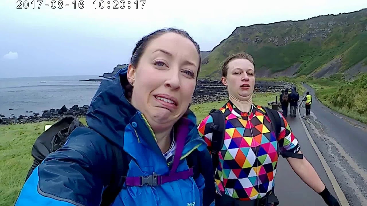 Cycling trip around the coast of Northern Ireland 2017