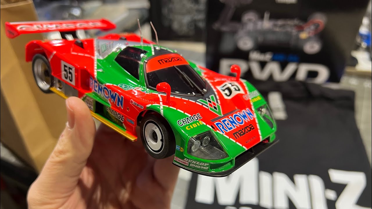 UPGRADED my New Mini-Z! MR-04 LM Mazda 787B for AAA Super Stock