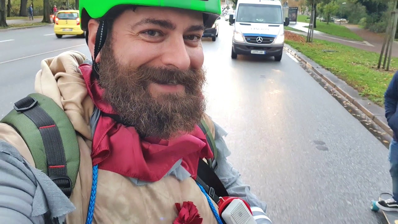 EKF-DEMO Hamburg Helloween ride - Abgasfrei!