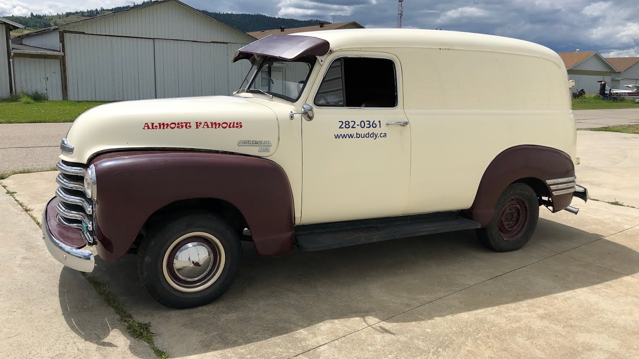 1952 Chevy 1300 Panel Delivery Truck (Former Clown Truck) Original Classic