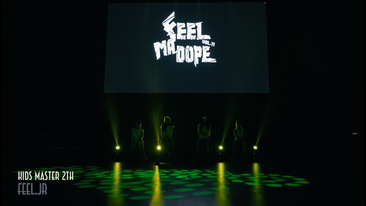 FMD11 017  필주니어 FEEL JR T 김한비 키즈전문반 2기