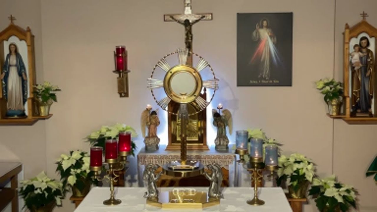 LIVE Eucharistic Adoration - Sisters of Divine Mercy