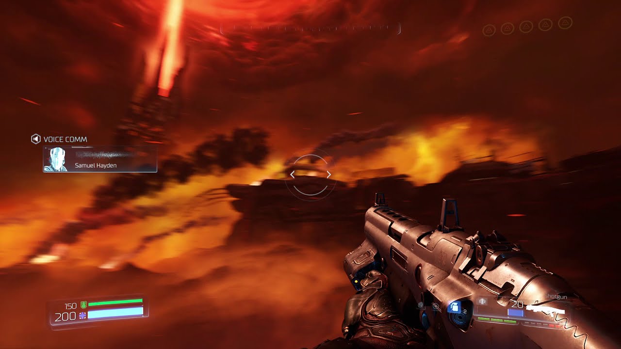 DOOM 2016 graphics and Interface