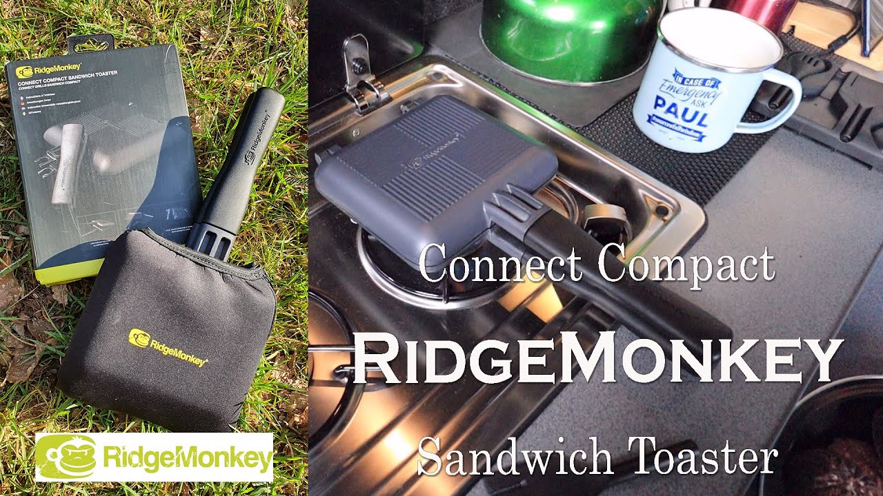 RidgeMonkey Connect Compact Sandwich Toaster Review | Campervan Cooking Adventure