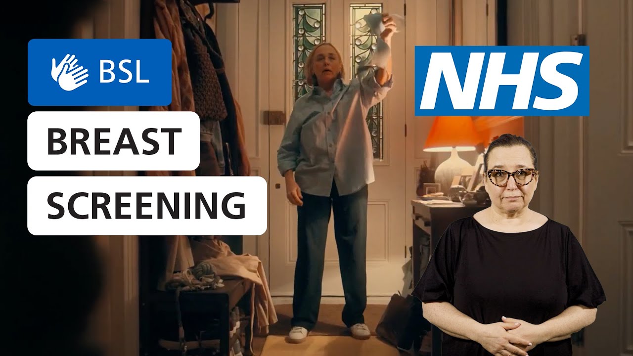 Breast screening | NHS (BSL)