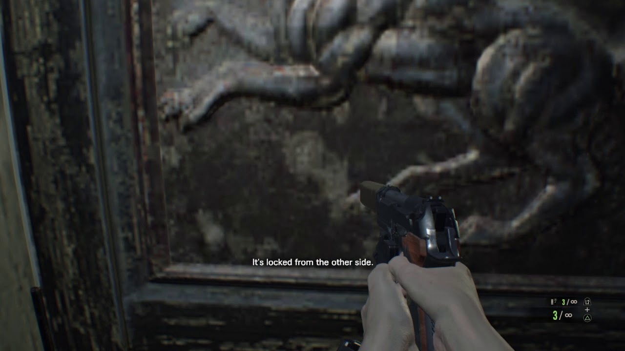 RESIDENT EVIL 7/ Glitching myself out of map