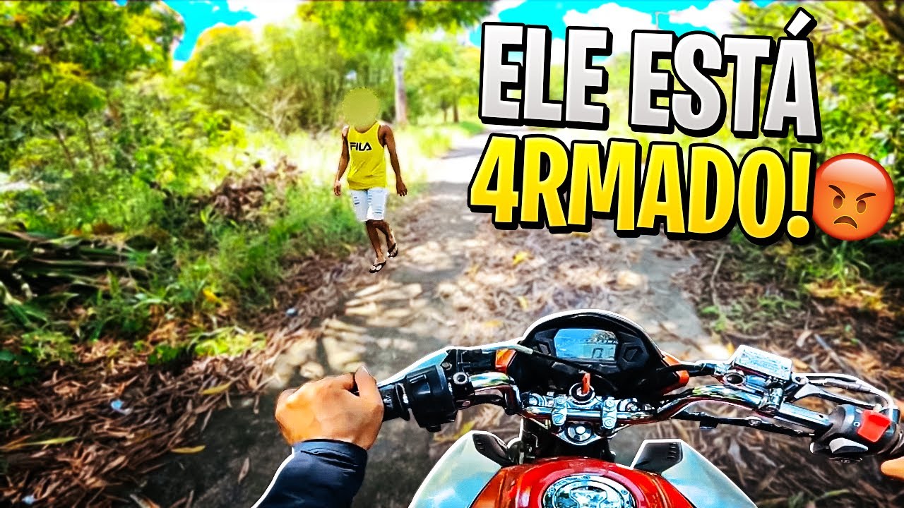 FUI NA INVASÃO COM A CG 250
