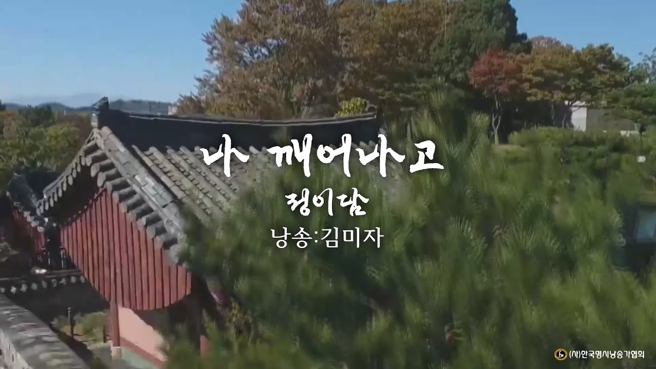 나 깨어나고/정이담 (낭송:김미자)