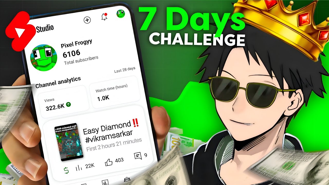 I Uploaded Minecraft Shorts For 7 Days & Here's What Happened 😱 *Must Watch*