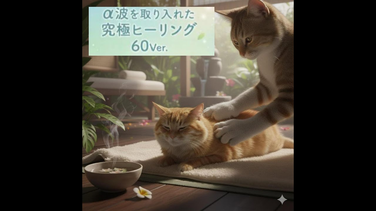 【α波】1時間で脳をリセット。自律神経を整える究極のヒーリングミュージック【睡眠・集中・リラックス】