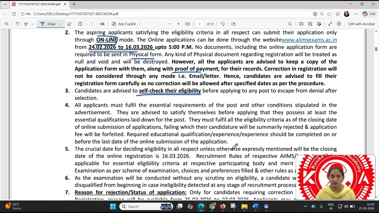 Norcet 10 Nursing officer details Notification