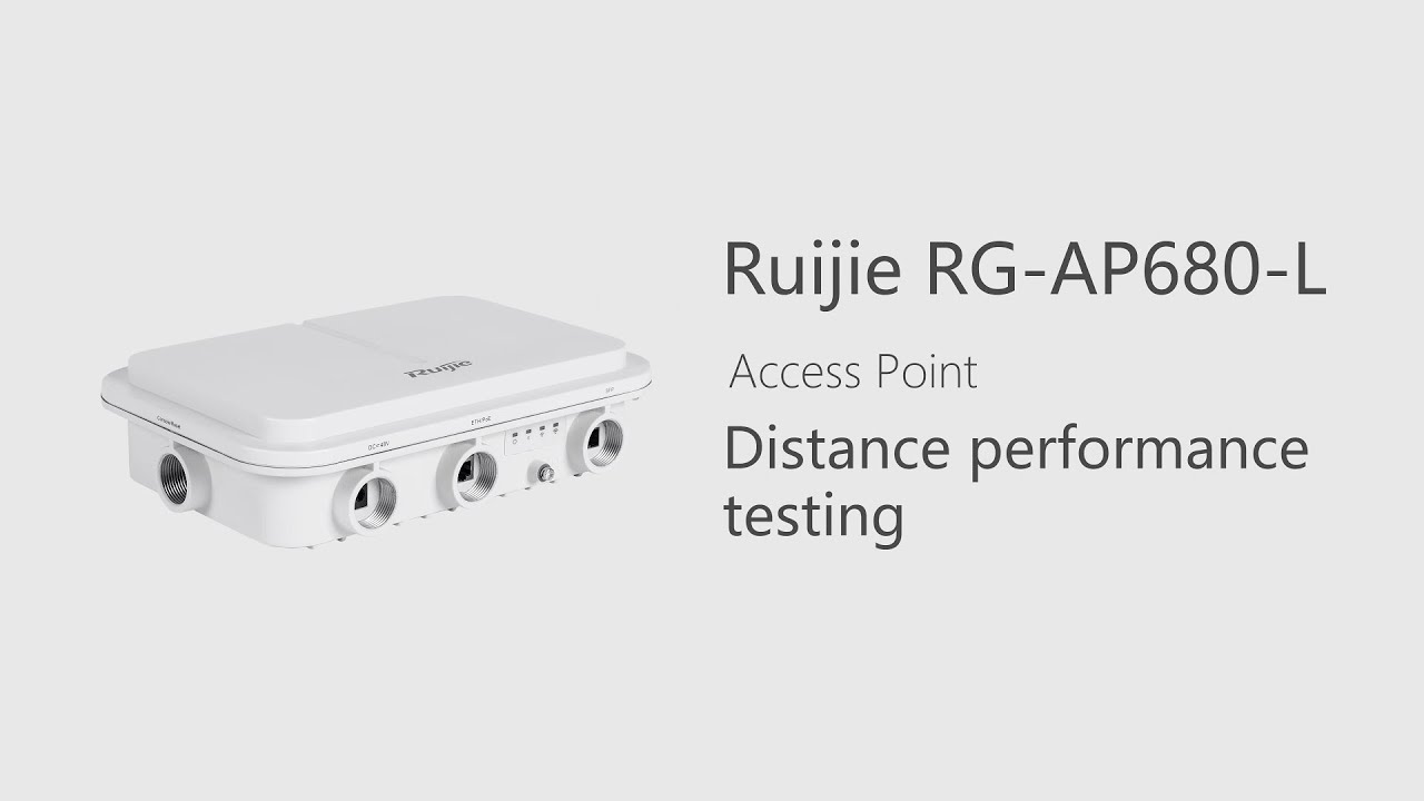 RG-AP680-L Coverage Test