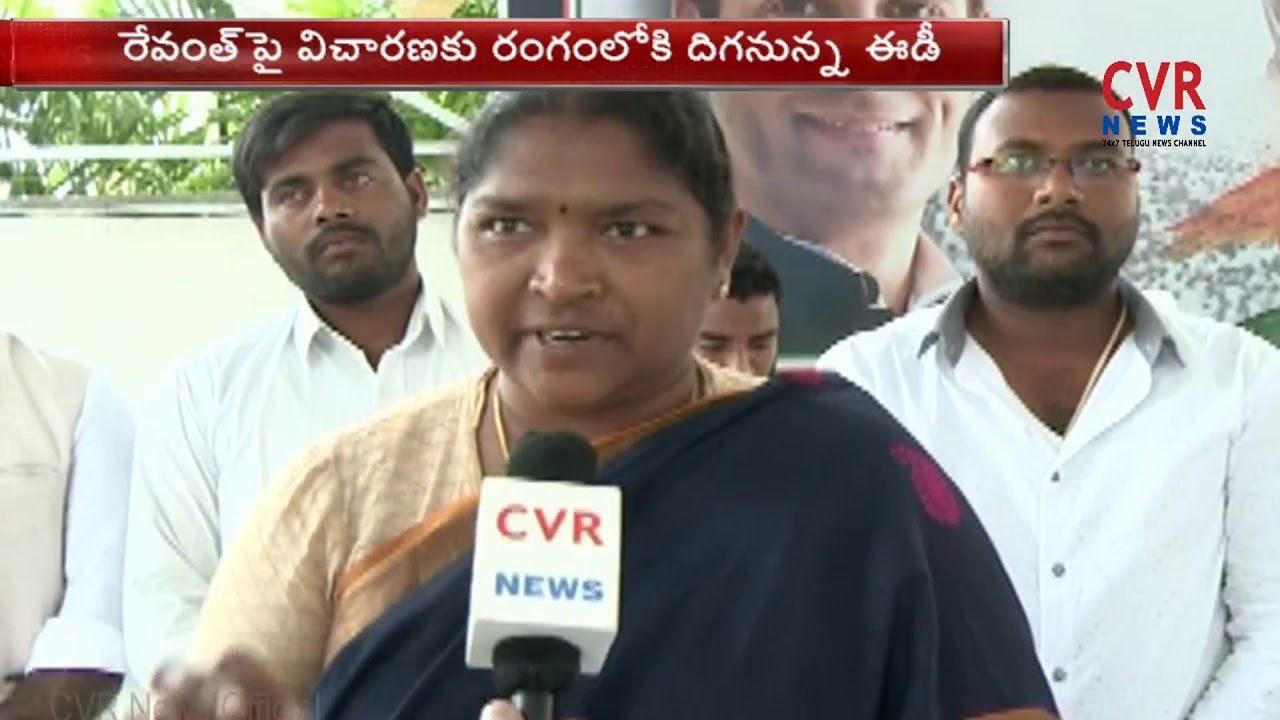 Face To Face With Congress Leader Seethakka Over IT Raids On Revanth Reddy Houses | CVR NEWS