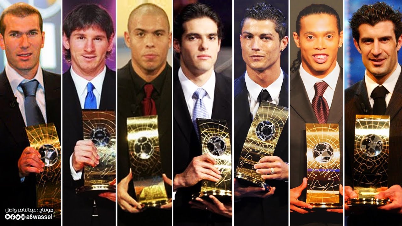 الفائزين بجائزة الفيفا لافضل لاعب 1991 - 2016 FIFA Award