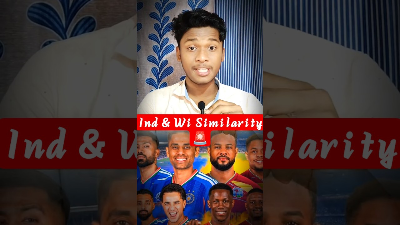 India & West Indies Shocking Similarities in ICC Men's T20 World Cup History!🔥🚨😱ind vs wi 🚨#indvswi