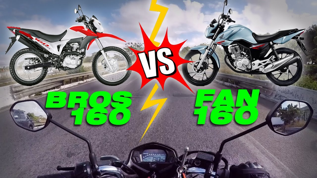 Bros 160 ou Fan 160? Comparativo de proprietário.