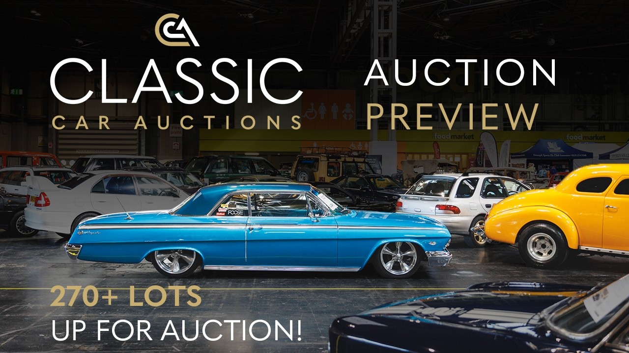 Auction Preview! The Classic Sale at the NEC Resto Show. Fast Fords, modern classics, barn finds!